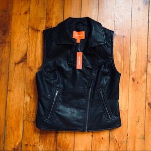 NWT Joe Fresh Pleather Vest
